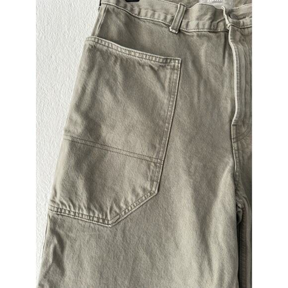 Everlane Womens The Way-High Gardener Cropped Jean Moss Green Size 30 - Picture 4 of 13